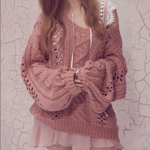 For Love And Lemons Wythe Sweater - S